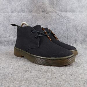 Dr Martens Shoes Womens 5 Boots Daytona Desert Chukka Black Classic Casual Twill